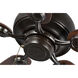 Edgefield 52 inch Architectural Bronze with Classic Walnut/Medium Cherry Blades Ceiling Fan