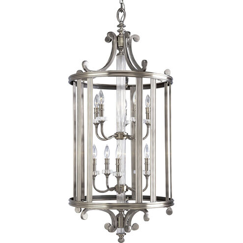 Roxbury 10 Light 22 inch Classic Silver Hall & Foyer Ceiling Light