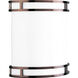 Compact Fluorescent Wall 1 Light 9 inch Urban Bronze ADA Wall Sconce Wall Light