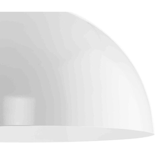 Perimeter 1 Light 15.75 inch White Pendant Ceiling Light