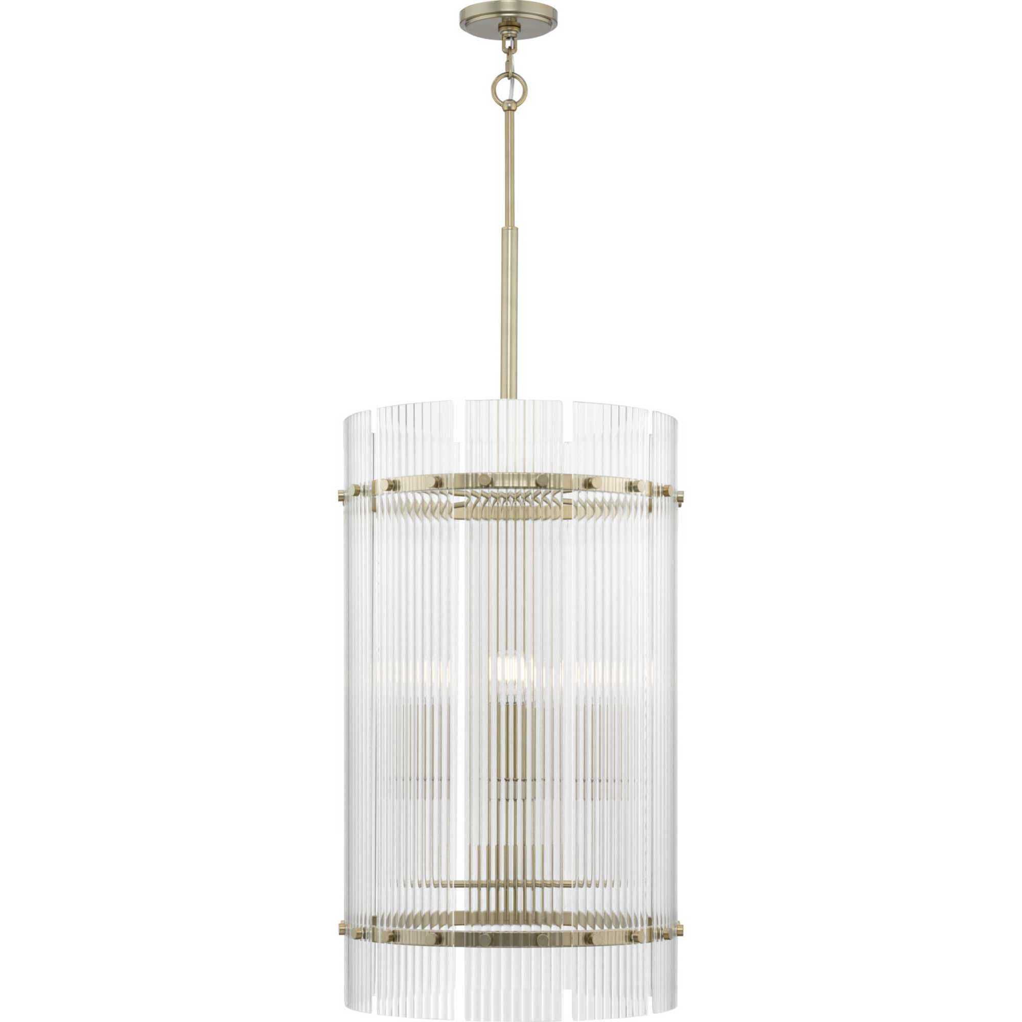 Seville 4 Light 17.87 inch Soft Gold Foyer Light Ceiling Light, Design Series