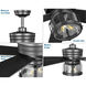 Midvale 56 inch Blistered Iron Outdoor Ceiling Fan