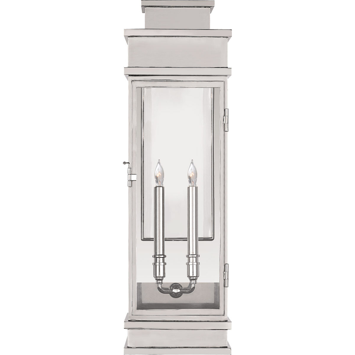 Chapman & Myers Linear Lantern 2 Light 9.00 inch Outdoor Wall Light