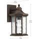 Edition 1 Light 13 inch Antique Bronze Outdoor Wall Lantern, Medium