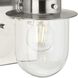 Northlake 1 Light 5.87 inch Brushed Nickel Bath Light Wall Light