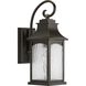 Maison 1 Light 16 inch Oil Rubbed Bronze Outdoor Wall Lantern, Small