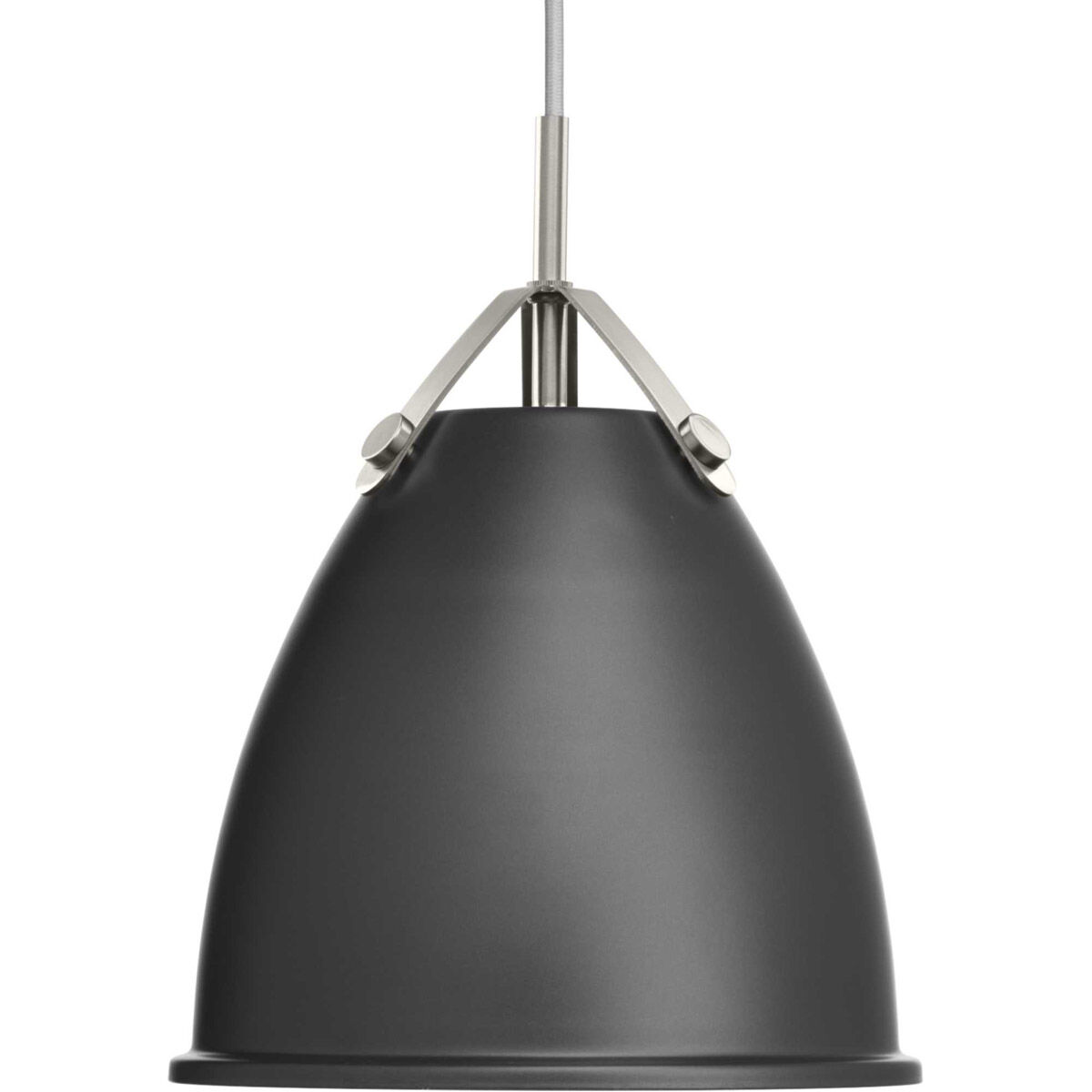 Tre 1 Light Graphite Pendant Ceiling Light, Small