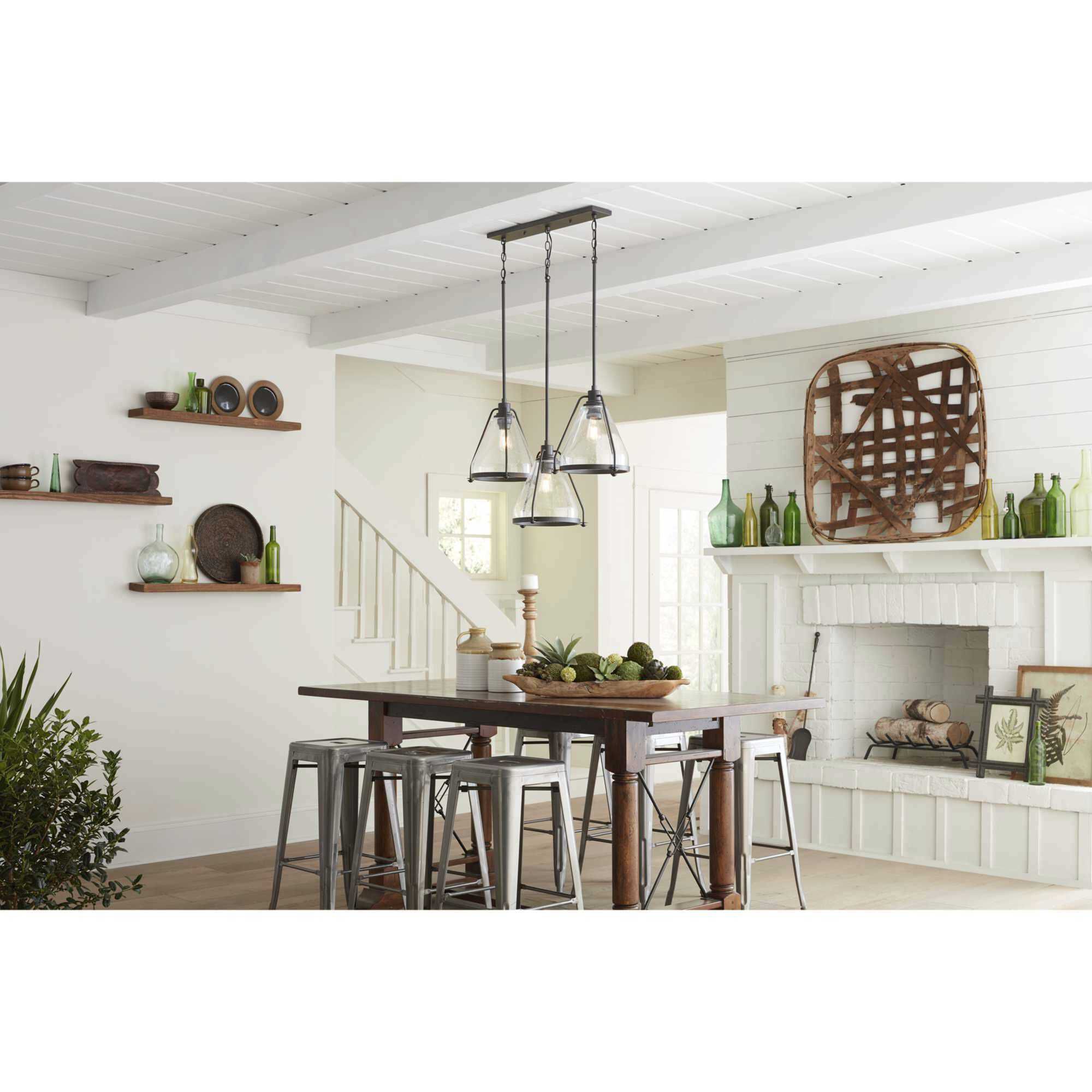 Range 1 Light Graphite Pendant Ceiling Light