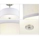 Inspire LED LED 13 inch Brushed Nickel Semi-Flush Mount Ceiling Light, Progress LED