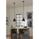 Hinton 1 Light 12 inch Matte Black Pendant Ceiling Light