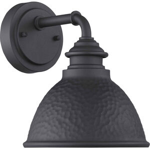 Englewood 1 Light 10 inch Textured Black Outdoor Wall Lantern, Small