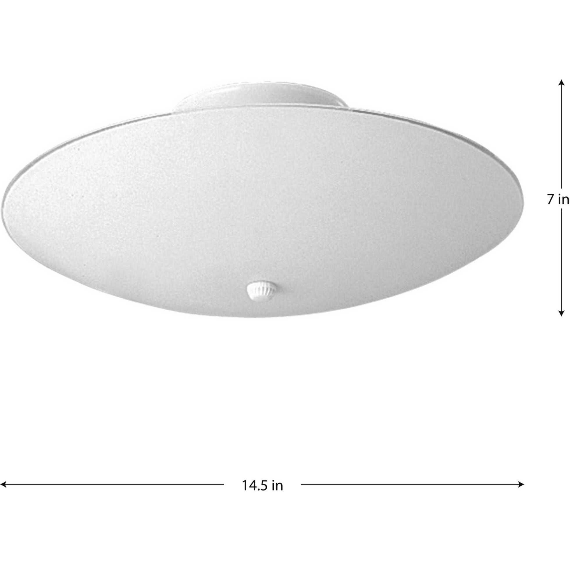Round white light fixture on sale