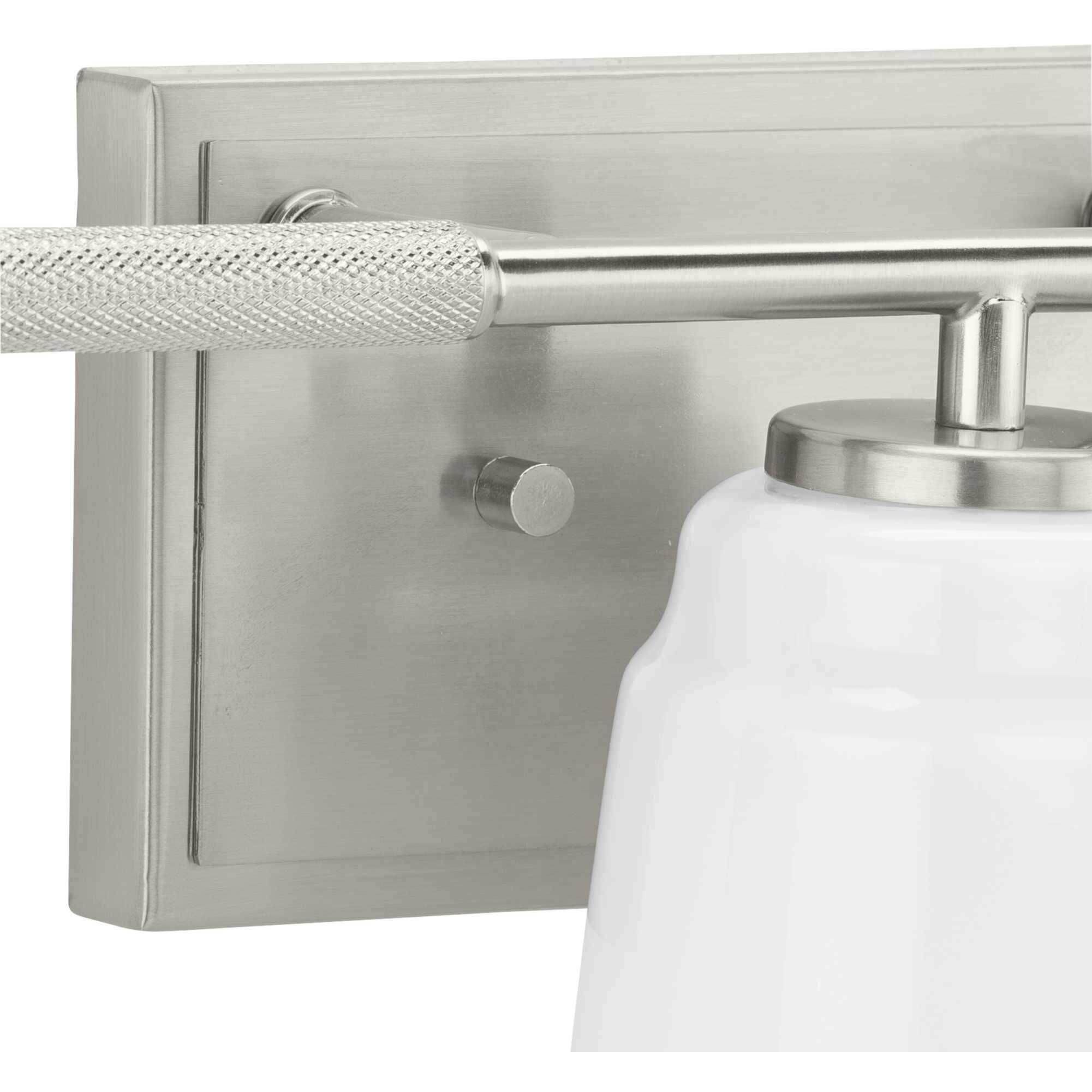 Spenser 3 Light 23.37 inch Brushed Nickel Vanity Light Wall Light