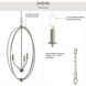 Jheni 3 Light 18 inch Brushed Nickel Foyer Pendant Ceiling Light