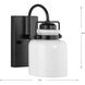 Fessler 1 Light 5 inch Matte Black Bath Light Wall Light