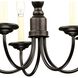 Five Light 5 Light 17.5 inch Antique Bronze Chandelier Ceiling Light