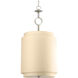 Ashbury 3 Light 18 inch Silver Ridge Hall & Foyer Ceiling Light