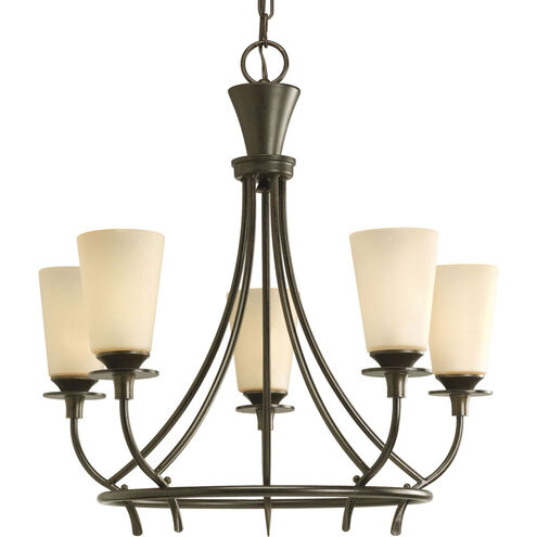 Cantata 5 Light 23 inch Forged Bronze Chandelier Ceiling Light