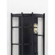 Torres 2 Light 8 inch Textured Black ADA Wall Sconce Wall Light, Design Series