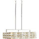 The Pointe 6 Light 20 inch Polished Chrome Pendant Ceiling Light
