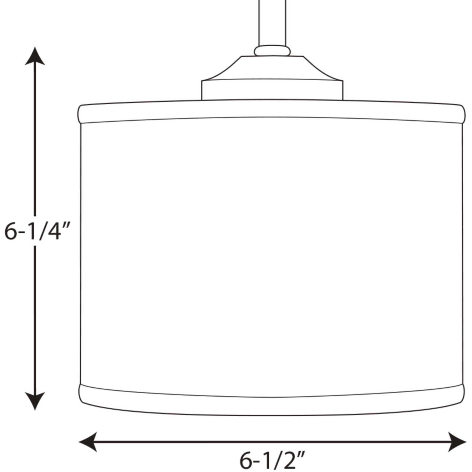 Inspire 1 Light 7 inch Antique Bronze Mini-Pendant Ceiling Light