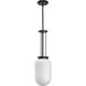 Alisse 1 Light 7.5 inch Matte Black Pendant Ceiling Light