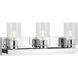 Goodwin 3 Light 21 inch Polished Chrome Vanity Light Wall Light