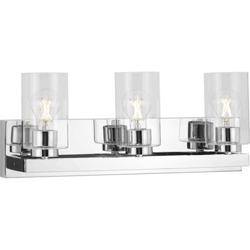 Goodwin 3 Light 21 inch Polished Chrome Vanity Light Wall Light