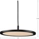 Everlume LED LED 11 inch Matte Black Pendant Ceiling Light, Progress LED