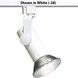 Universal Black Universal Track Head Ceiling Light
