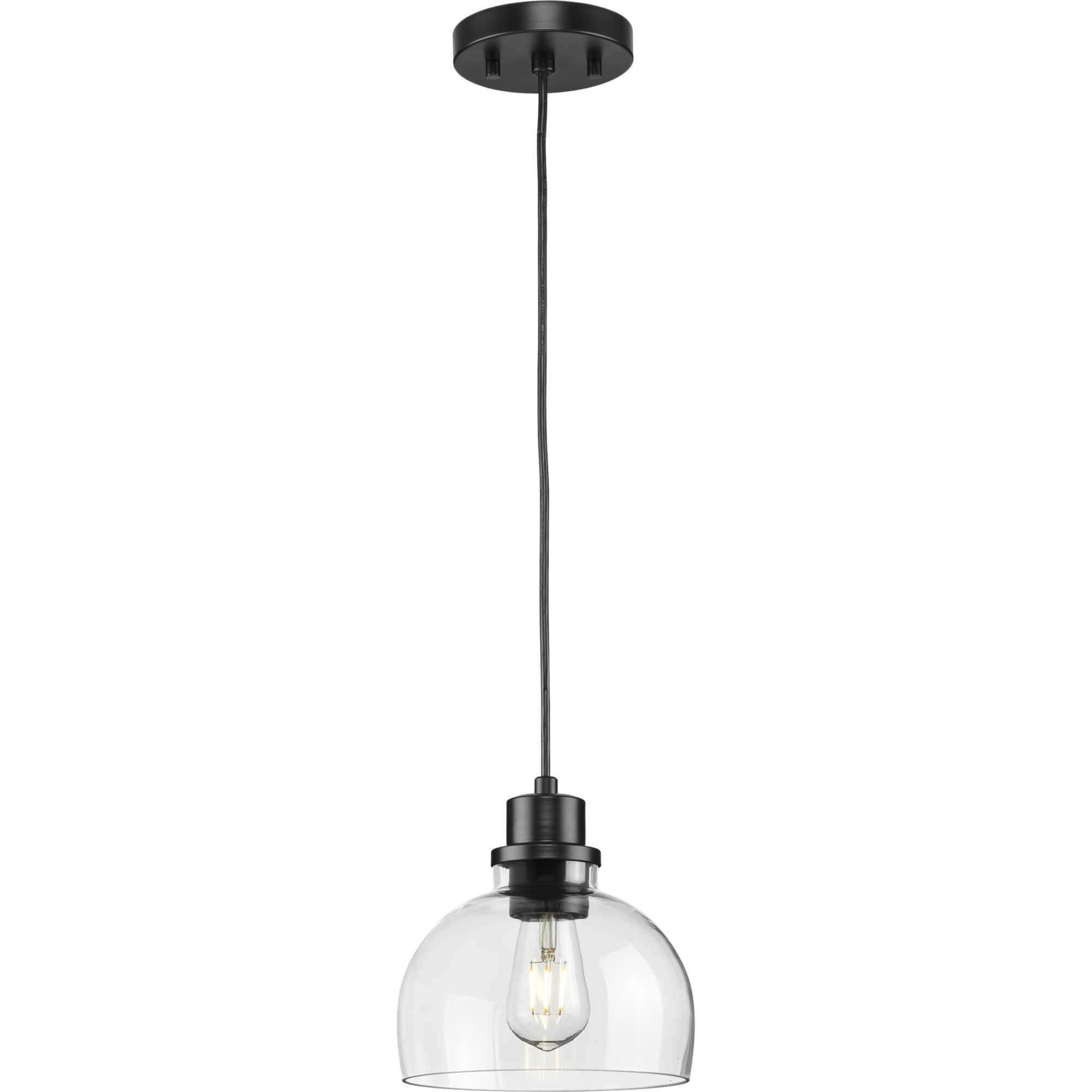 Garris 1 Light 8 inch Matte Black Mini Pendant Ceiling Light