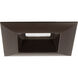 Led Retrofit Square LED Antique Bronze Recessed Trim