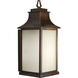 Salute 1 Light 21 inch Oil Rubbed Bronze Outdoor Wall Lantern