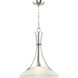 Wisten 1 Light Brushed Nickel Pendant Ceiling Light