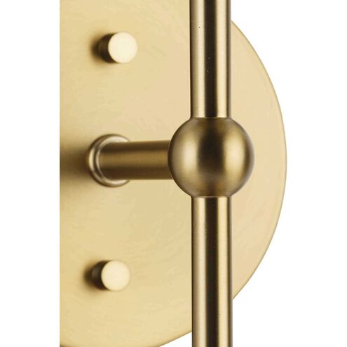 Atwell 2 Light 6.75 inch Brushed Bronze Wall Sconce Wall Light