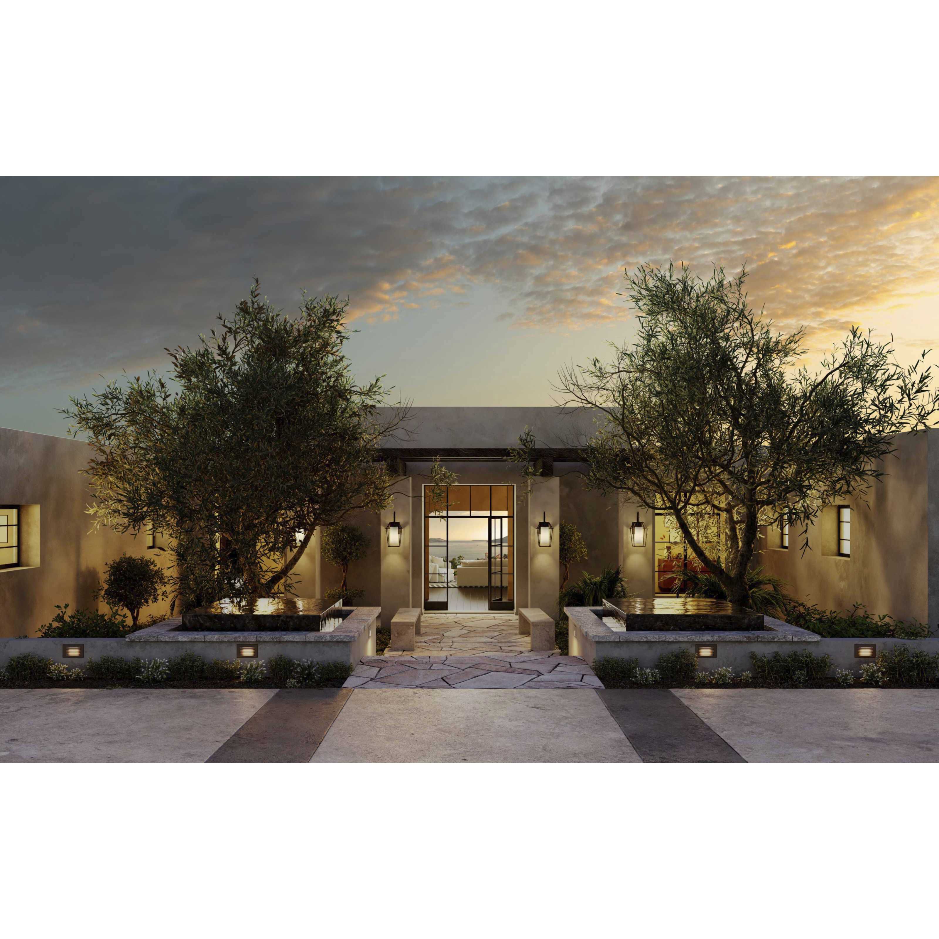 Chilton 1 Light 18 inch Textured Black Outdoor Wall Lantern