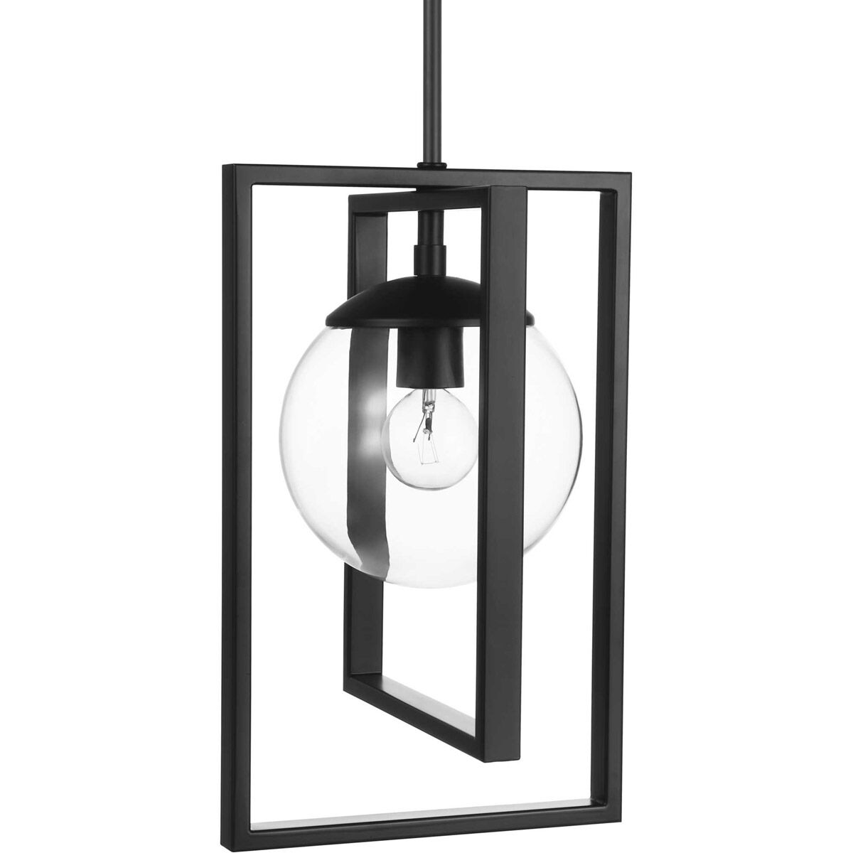 Atwell 1 Light 8 inch Matte Black Pendant Ceiling Light