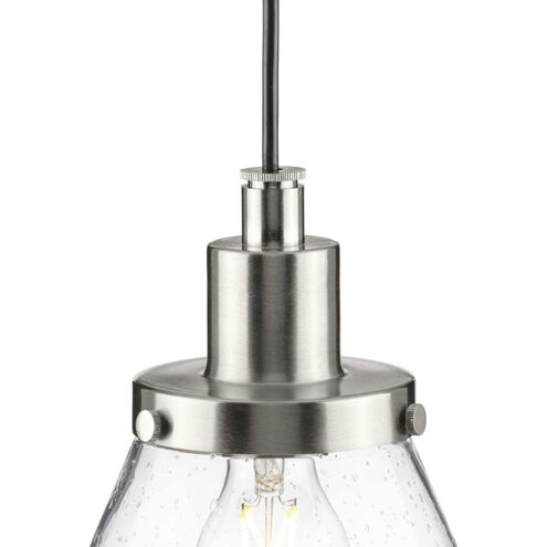 Hinton 1 Light 8 inch Brushed Nickel Mini-Pendant Ceiling Light