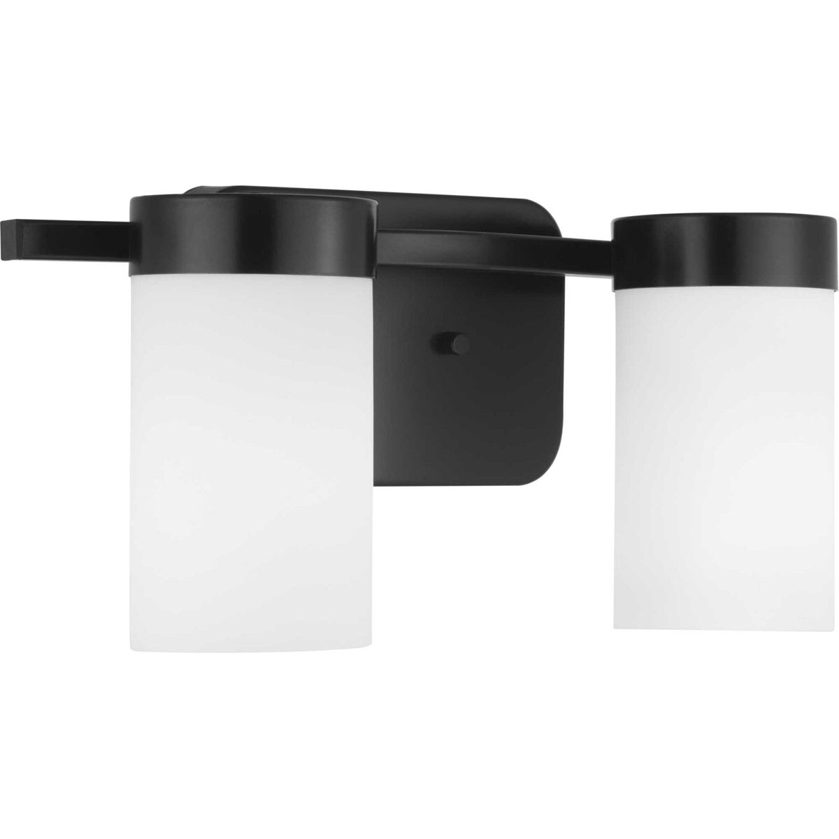 Elevate 2 Light 15 inch Matte Black Bath Vanity Wall Light, Design Series