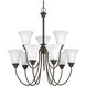 Tally 9 Light 30 inch Antique Bronze Chandelier Ceiling Light