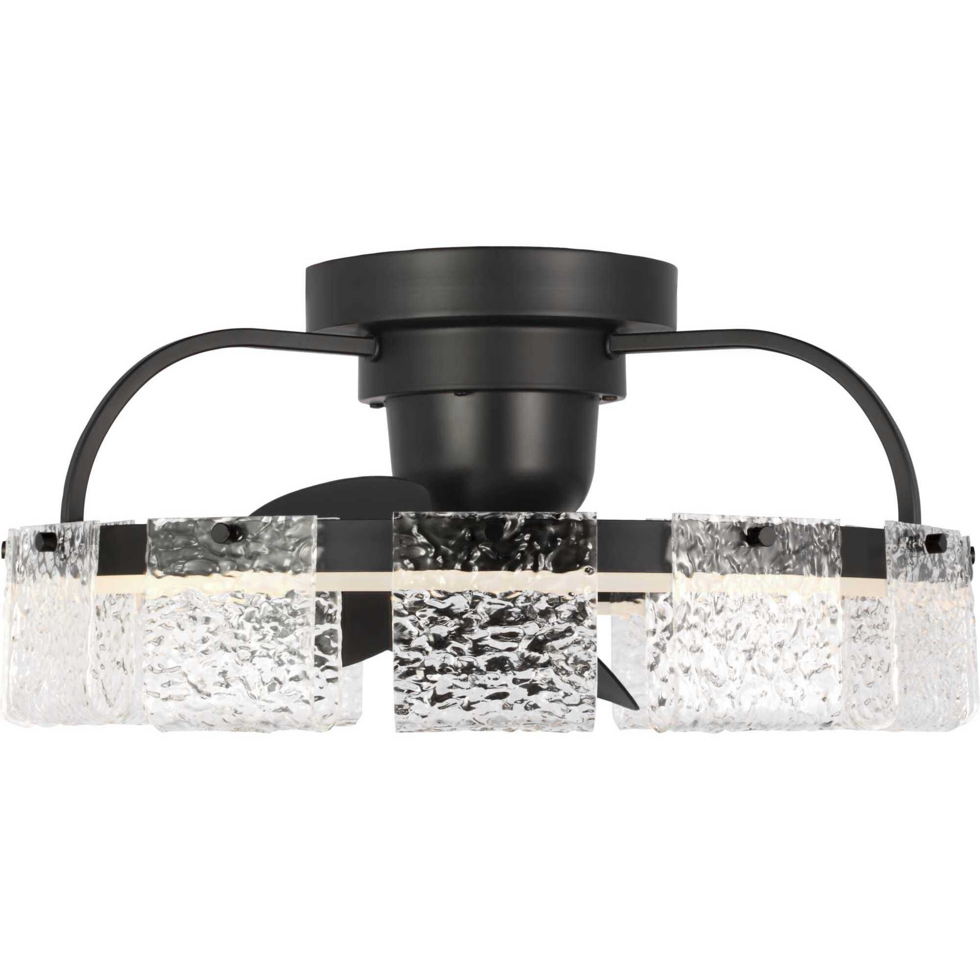 Fanin 20.62 inch Matte Black Outdoor Ceiling Fan