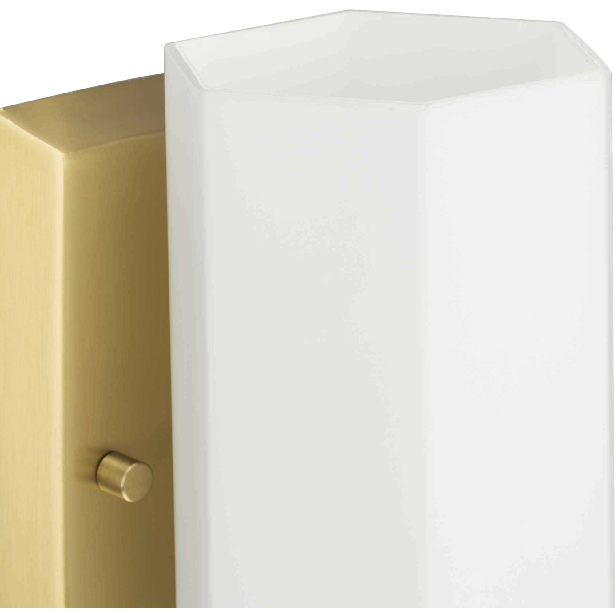 Estrada 1 Light 4.5 inch Brushed Gold Bathroom Vanity Light Wall Light