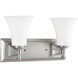 Fairfield 2 Light 15 inch Brushed Nickel Bath Vanity Wall Light