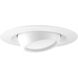 LED Recessed LED Satin White Recessed Trim, Progress LED