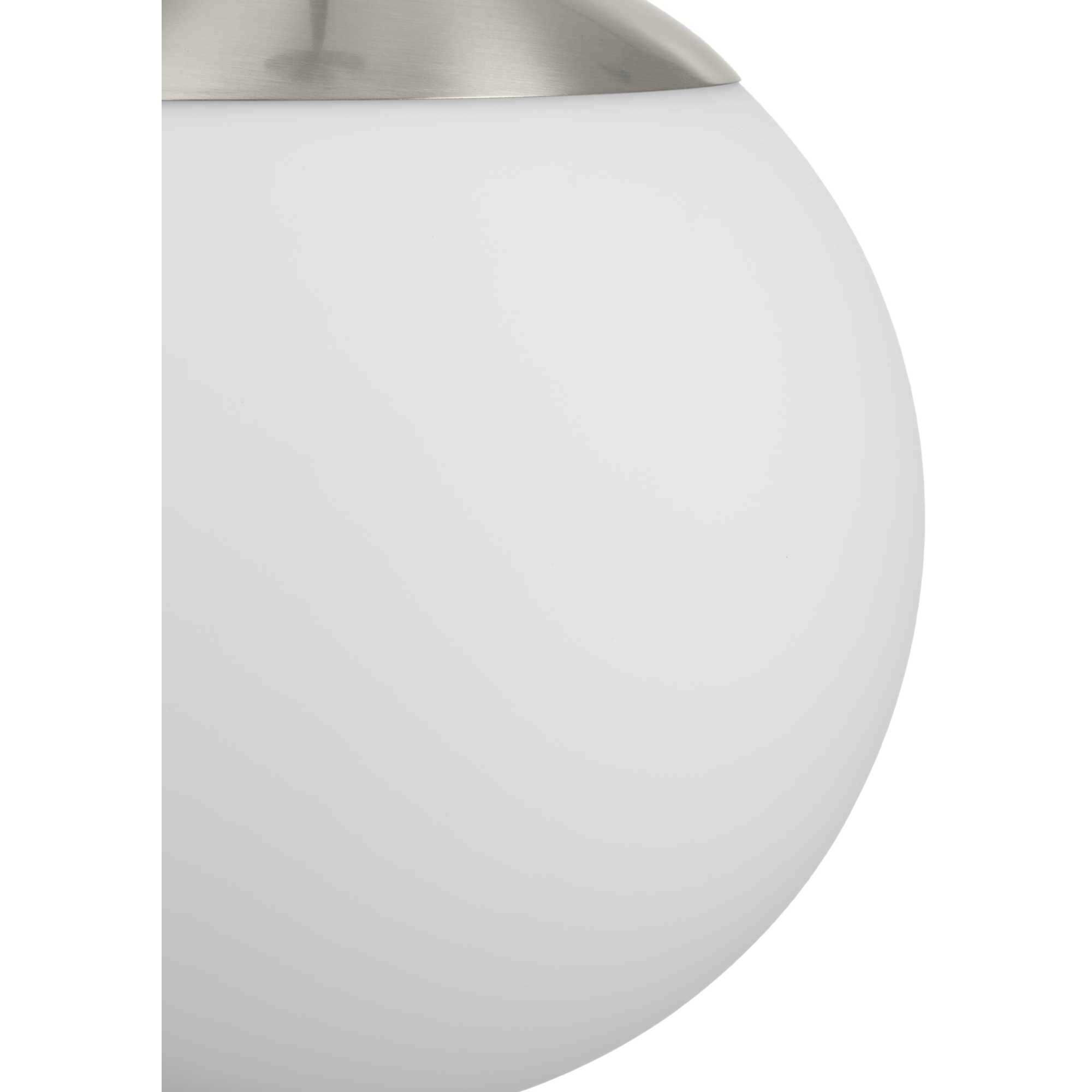 Atwell 1 Light 12 inch Brushed Nickel Pendant Ceiling Light, Large