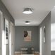 Avra 3 Light 15 inch Brushed Nickel Flush Mount Ceiling Light