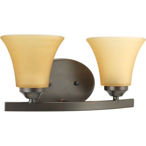 Adorn 2 Light 13.25 inch Antique Bronze Bath Vanity Wall Light
