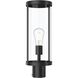 Kagen 1 Light 18 inch Matte Black Outdoor Post Light