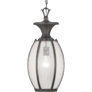 River Place 1 Light 9 inch Antique Bronze Outdoor Hanging Lantern