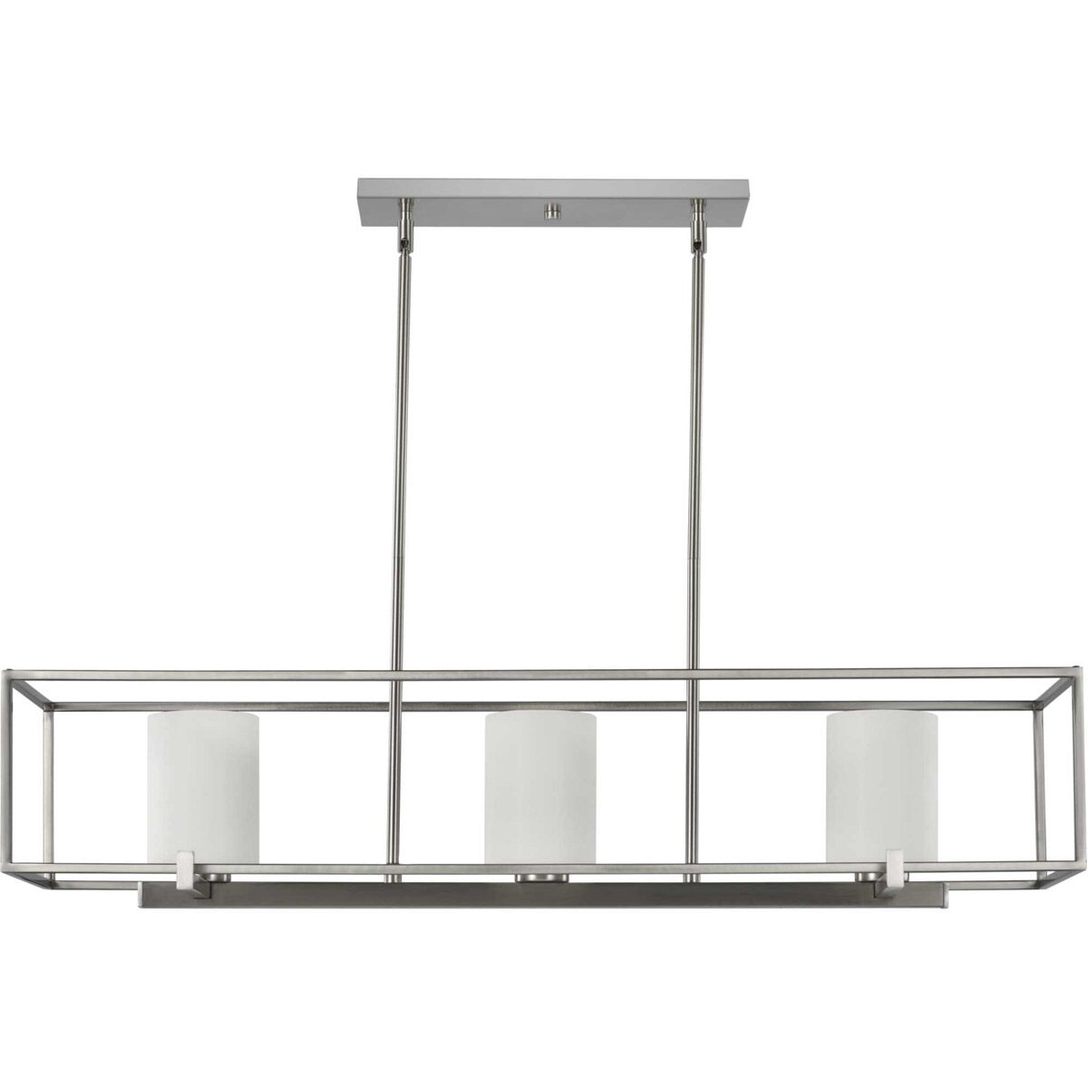 Chadwick 3 Light 40 inch Brushed Nickel Island Chandelier Ceiling Light